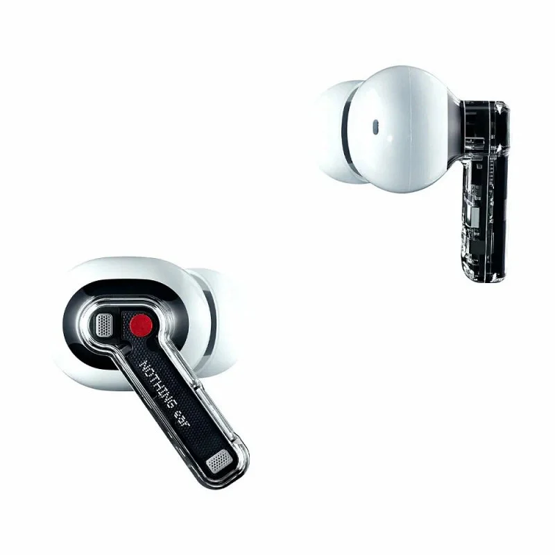 Беспроводные наушники Nothing Ear (3) B171 с чат-ботом ChatGPT, RU, белые (2024) (A10600062)
