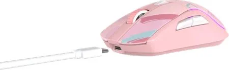 Мышь игровая беспроводная Dareu A950 Pink