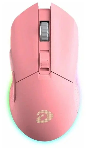 Мышь игровая беспроводная Dareu EM901 Pink