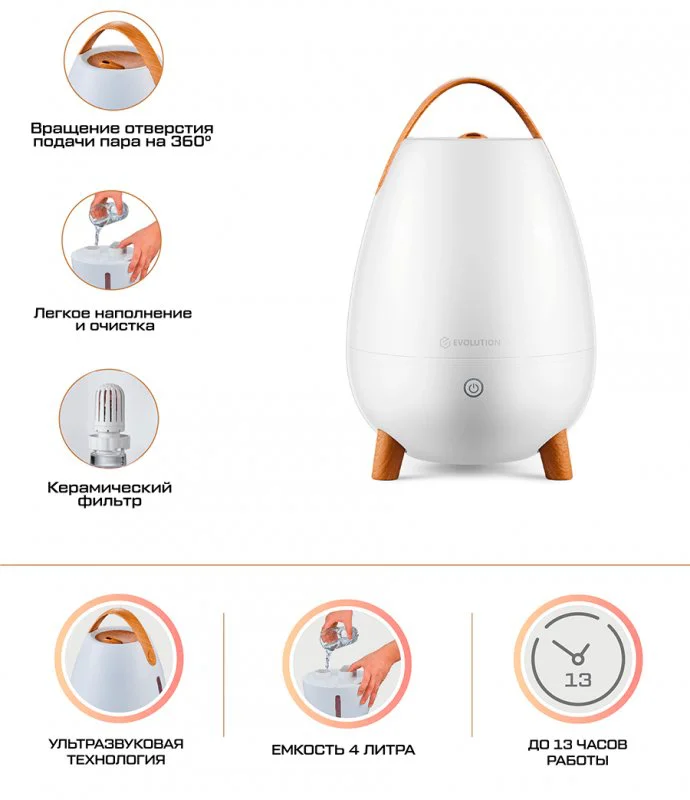 Увлажнитель воздуха EVOLUTION HF-747