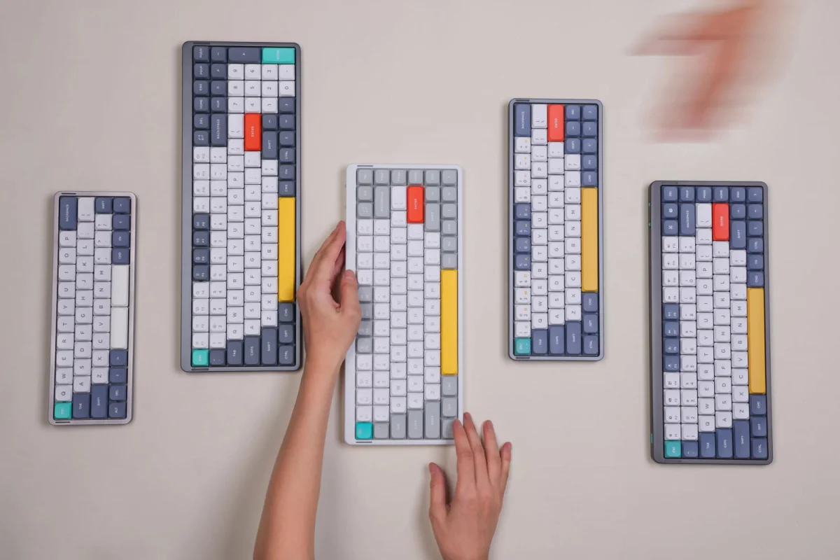 Клавиатура Nuphy AIR60v2, Ionic White, Blue Switch AIR60v2-IW-2