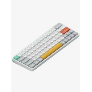 Клавиатура Nuphy AIR60v2, Ionic White, Wisteria Switch AIR60v2-IW-23