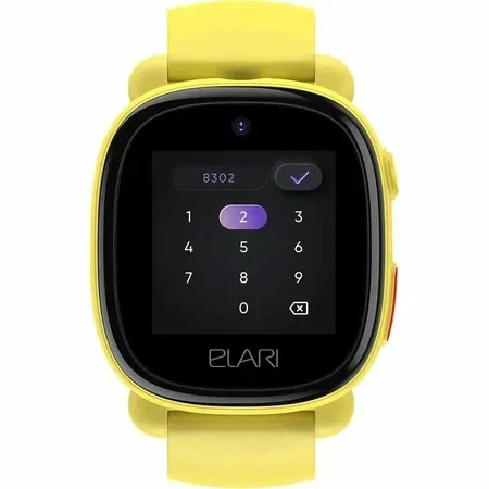 Детские умные часы Elari 4G Lite c GPS, с видеозвонками, желтые (kp-4g-l-yel)