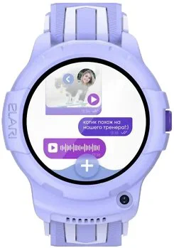 Смарт-часы Elari 4G лиловый