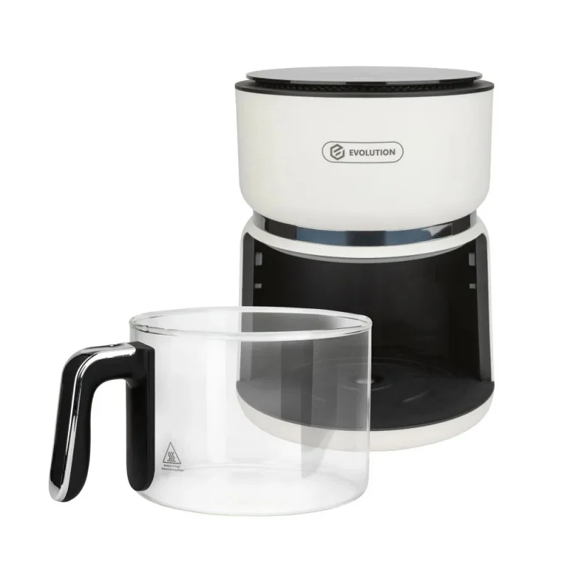 Аэрофритюрница Evolution AirMaster Glass 1GL3, белый