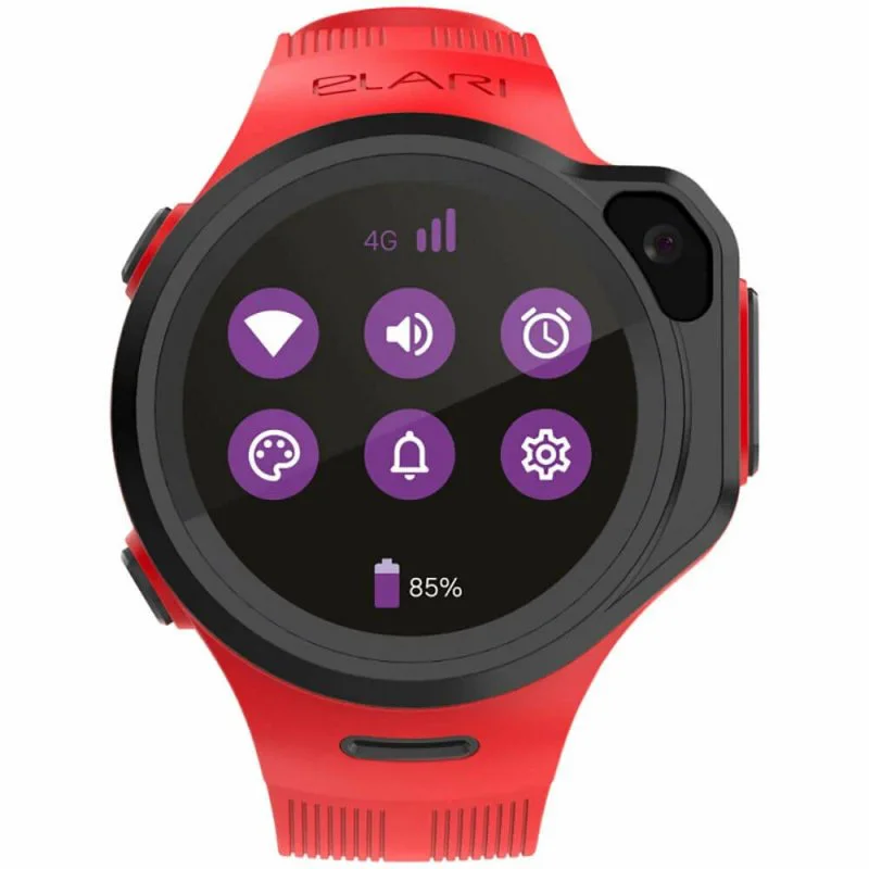 Детские смарт-часы Elari KidPhone 4GR c Марусей красный