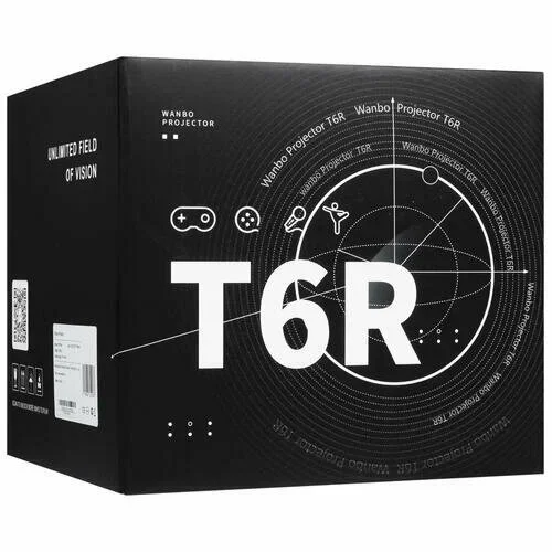Проектор Wanbo Projector T6R Max, черный