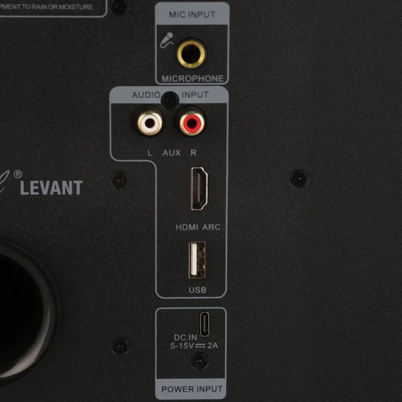 Портативная колонка Admiral Audio Levant, черный (ADPS55BLK)