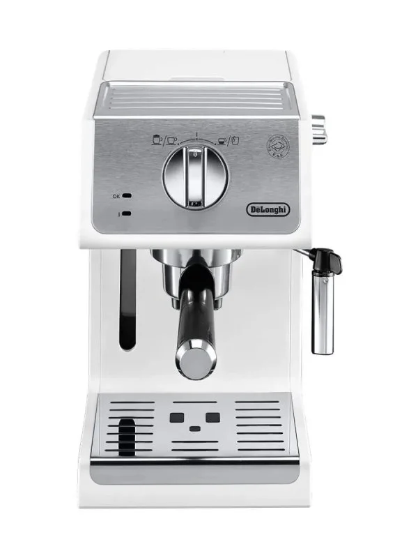Кофеварка DeLonghi ECP33.21.W, белая