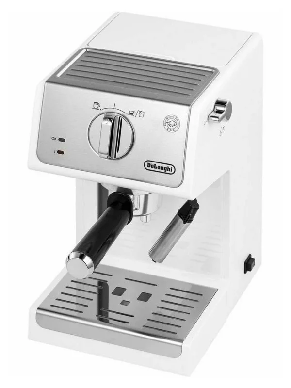 Кофеварка DeLonghi ECP33.21.W, белая