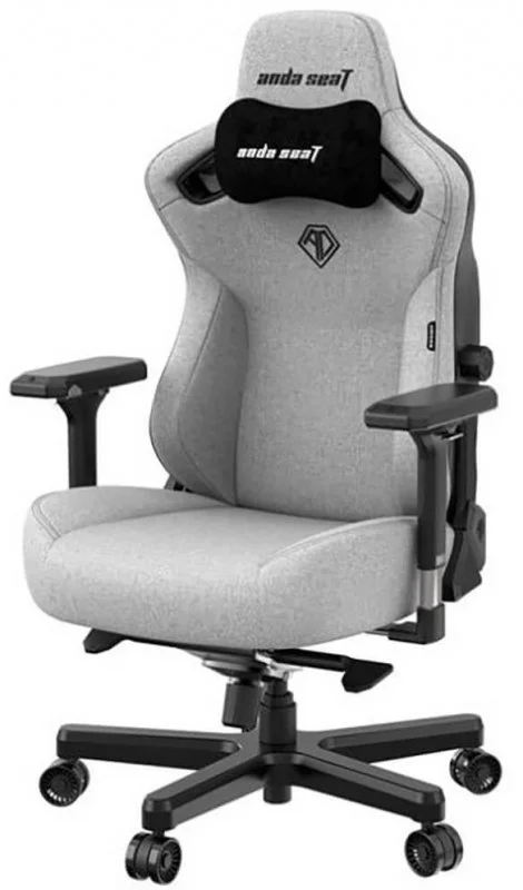 Игровое кресло Andaseat Kaiser 3, XL, Grey (AD12YDC-XL-01-G-PV/F)